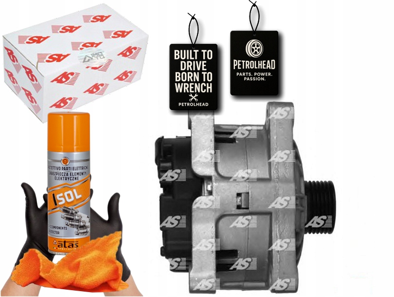 Alternátor C2 C3 1.1-1.6 03- 90A As-pl #Petrolhead Pro+ Kit4