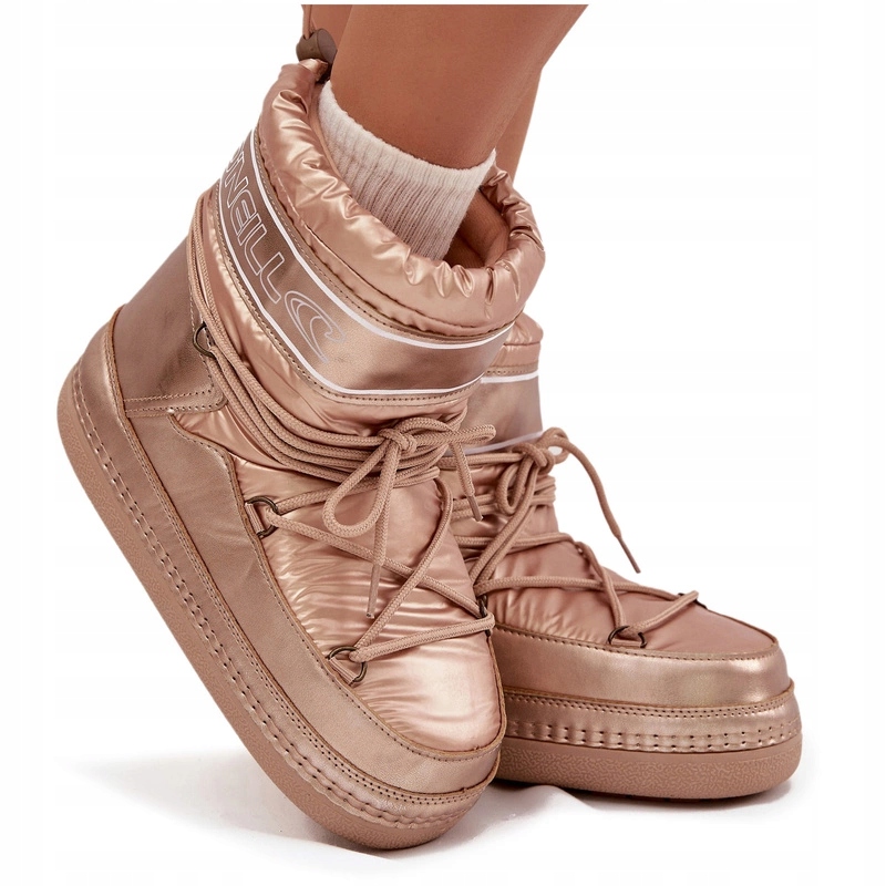 Dámské Sněhule S Vázáním O'neill Lisa Women High 90253012.99U Zlaté 39