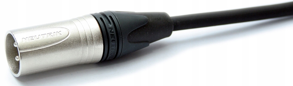Przewód kabel mikrofonowy XLR SOMMER NEUTRIK 1M HQ Kod producenta CLUBBLKFXMX-1