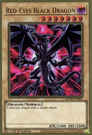 Yu-Gi-Oh! TCG: Red-Eyes Black Dragon (MGED)