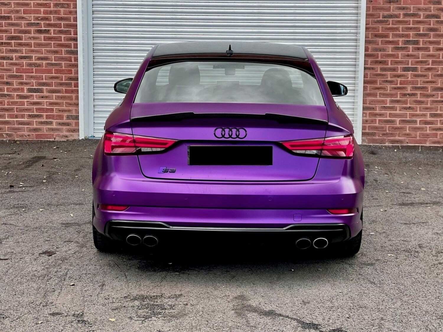 FOLIA FIOLETOWA SATYNA 20m*152cm FIOLET PERŁA CHROM MAT SAMOCHODOWA OKLEINA Szerokość produktu 152 cm