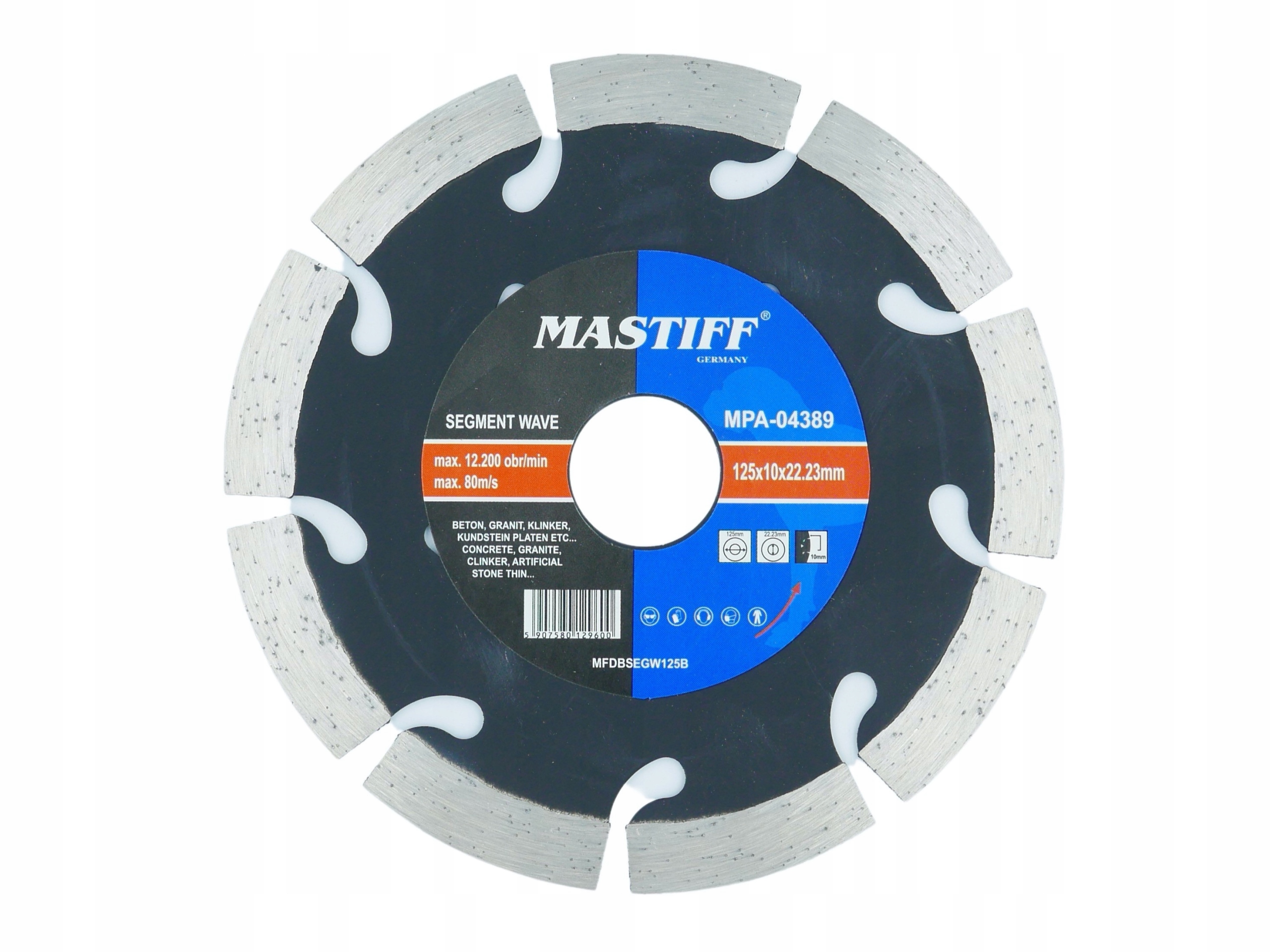 

Tarcza Wentylowana 125 Diament Segmentow Do Betonu