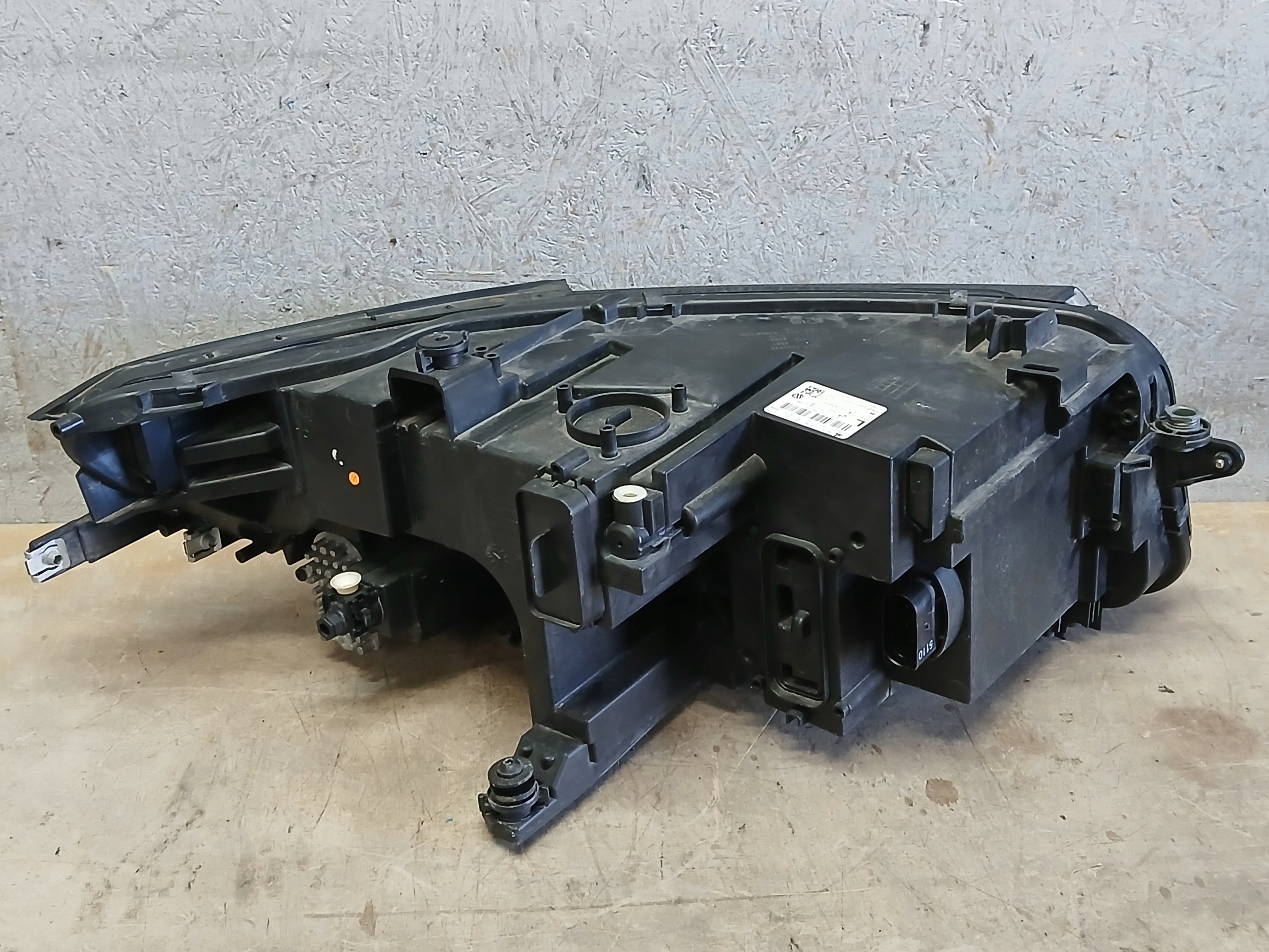 light front damaged