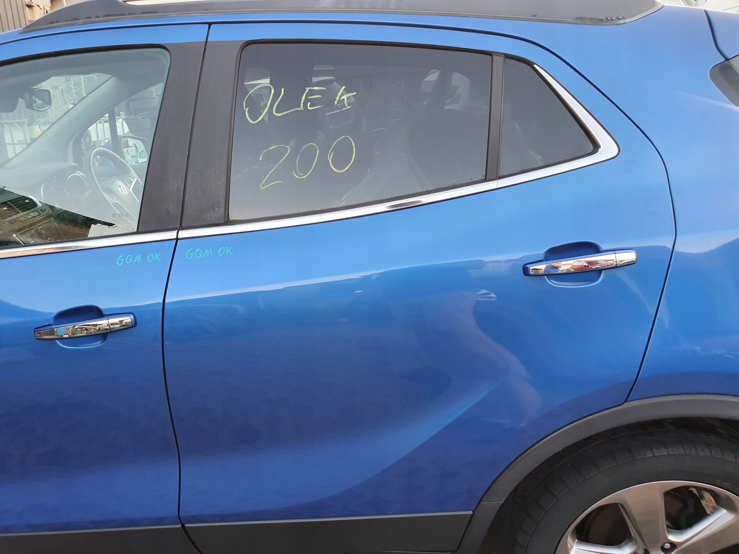 DRZWI LEWE TYLNE OPEL MOKKA MOKKA X GQM