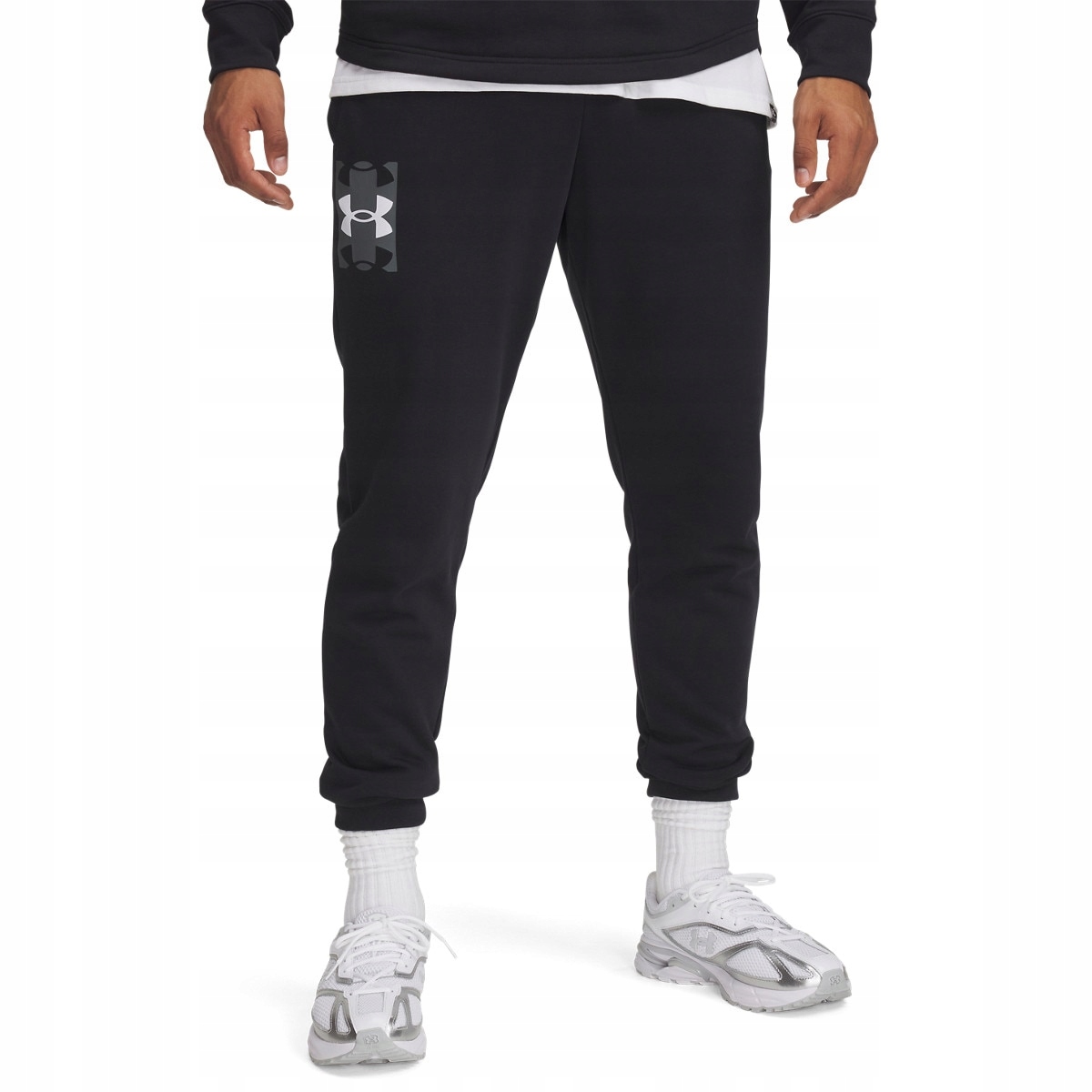 Under Armour spodnie dresowe męskie joggery Ua Rival Terry Logo