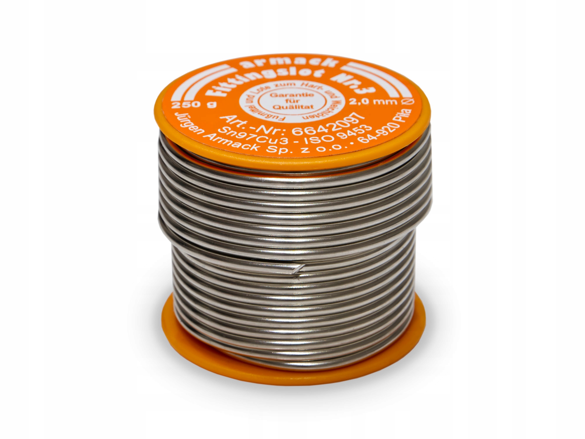 Cín Pro Pájení Mědi Pájecí Měkké Pájecí Spojovací 250 g 2,0 mm