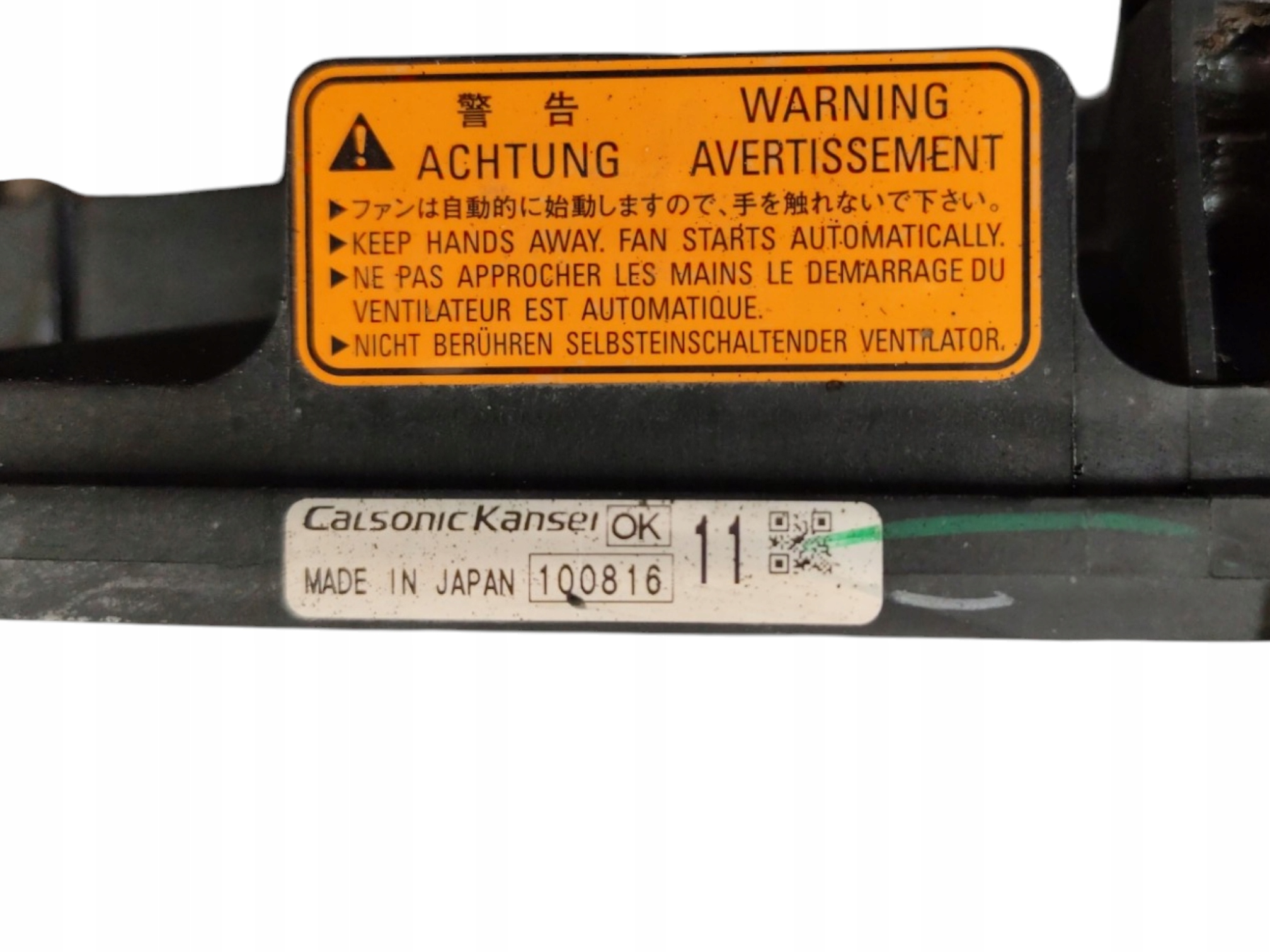 ventilátor Obal chladiča MITSUBISHI LANCER VIII (2007-2015) 1.6 MIVEC