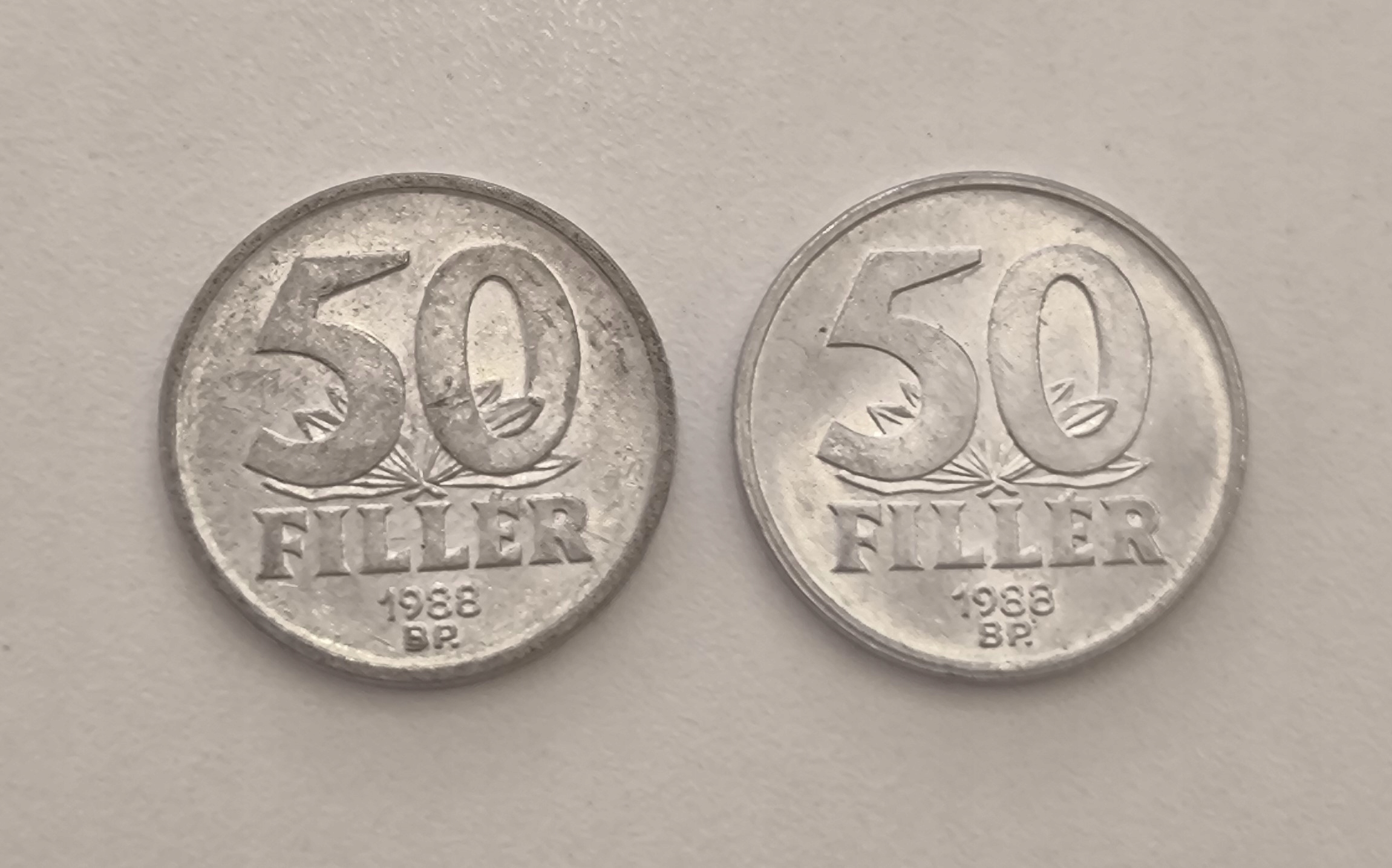 WĘGRY - 50 FILLERÓW - 1988r