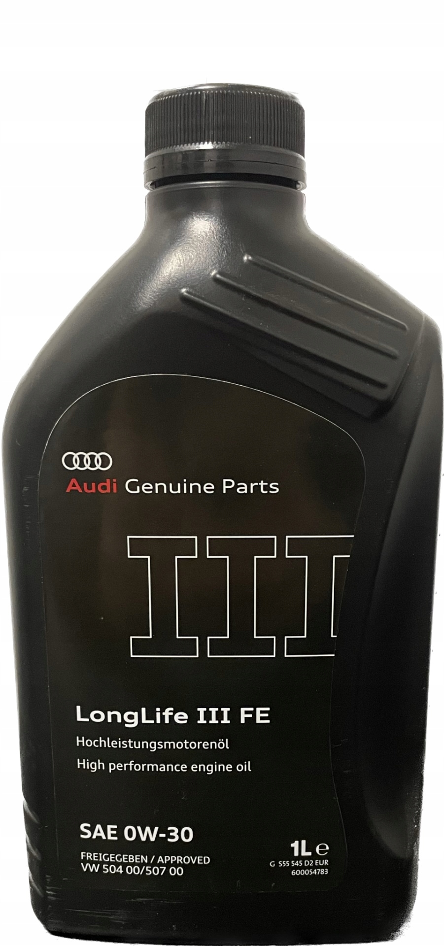 

Audi 0W30 1L. Longlife III Fe GS55545D2EUR