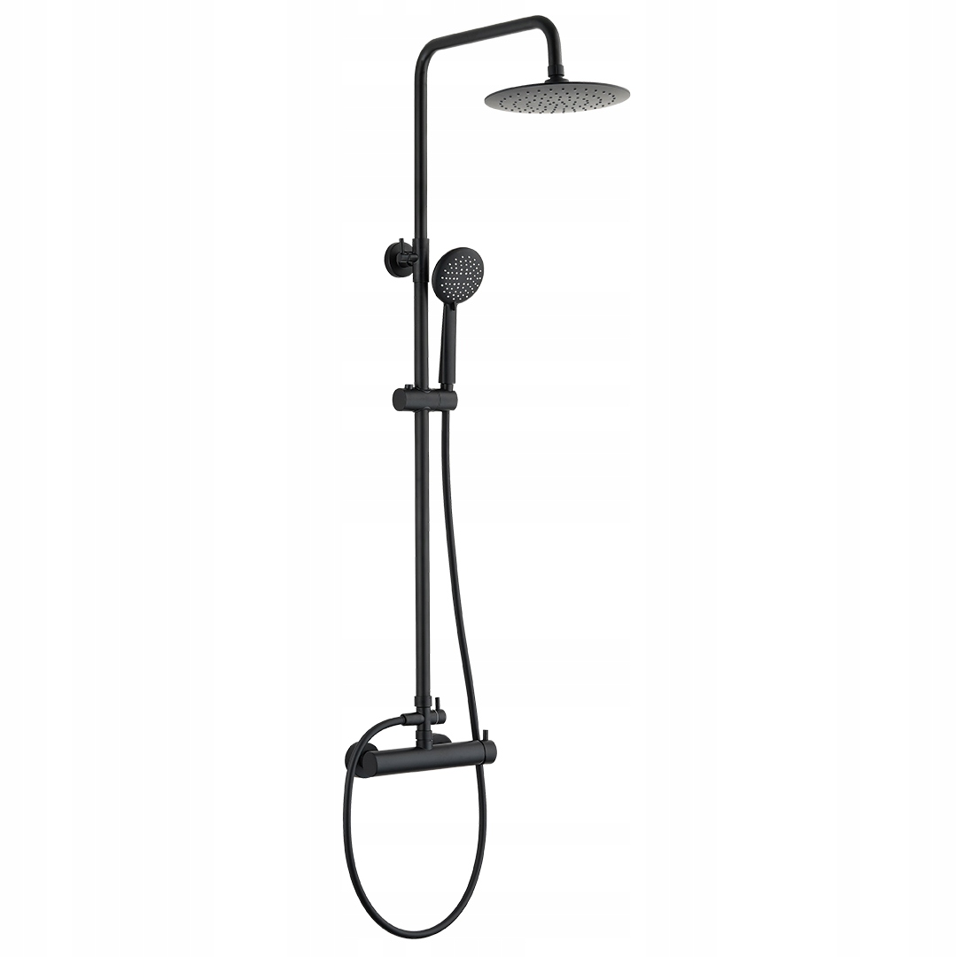 Sprchová Sloupka S Sprchovou Baterií Černá