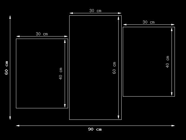 60 90cm obraz 3 elem Makówki ścienny druk płótno Stan opakowania oryginalne