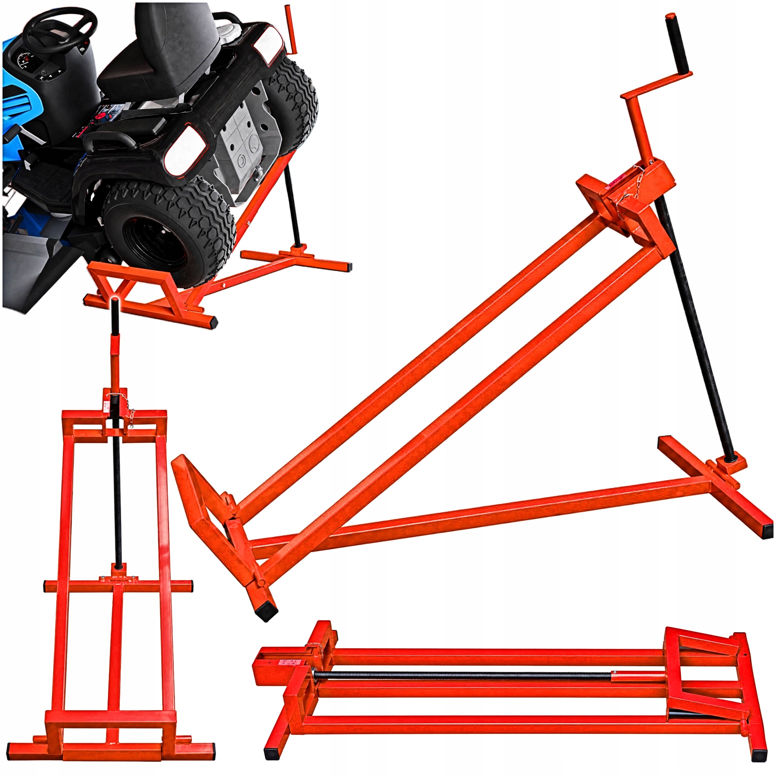 Hever Stojan Stojan Pro Čtyřkolku Sekačky Traktor Atv 400 Kg