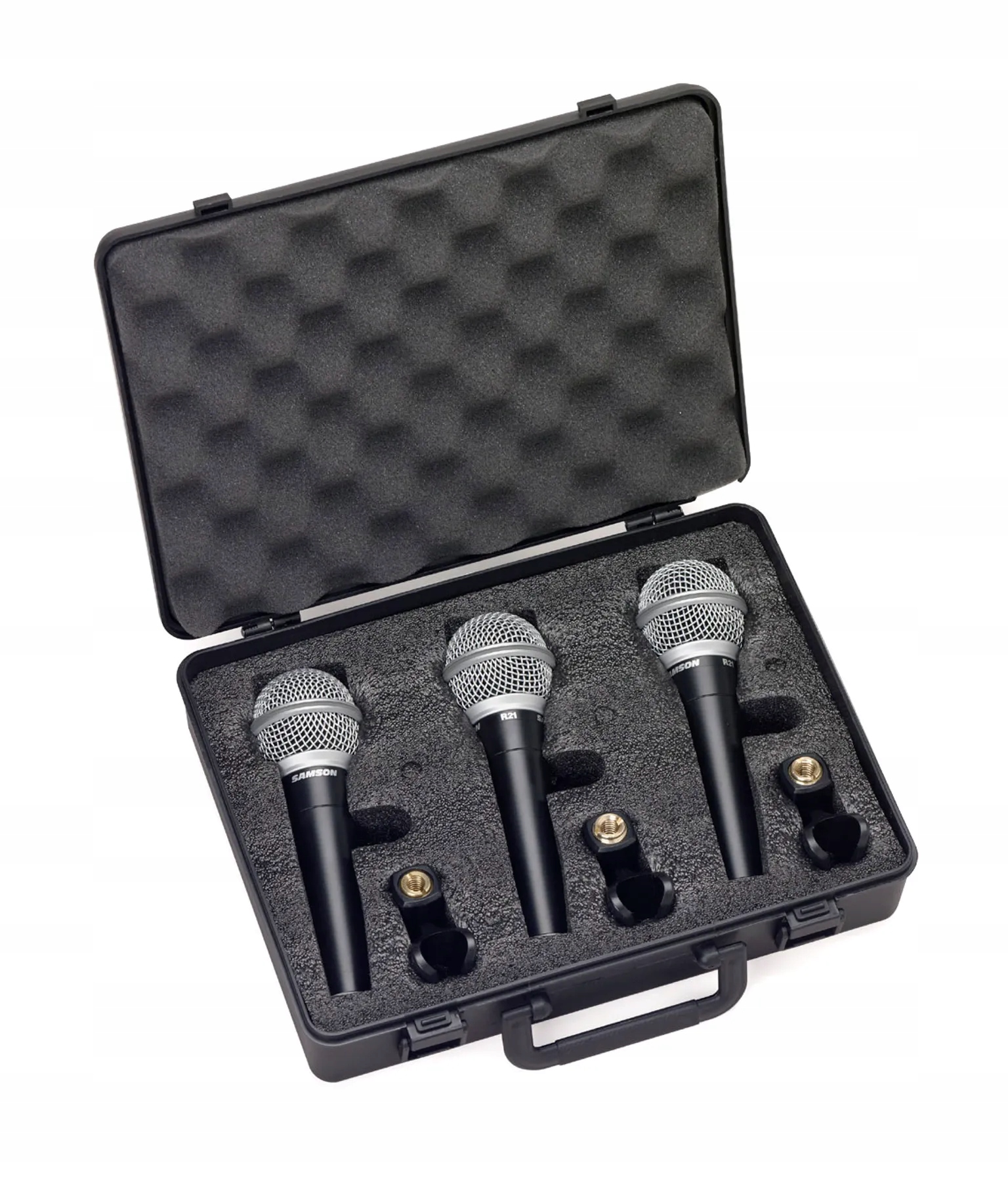 Mikrofon dynamiczny Samson R21 - zestaw 3 sztuk
