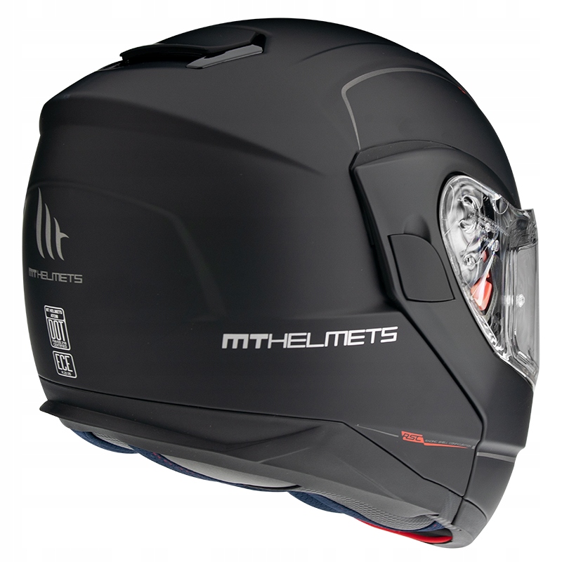 KASK SZCZĘKOWY MT ATOM CZARNY MAT Z BLENDĄ r. XL EAN (GTIN) 8434639033160