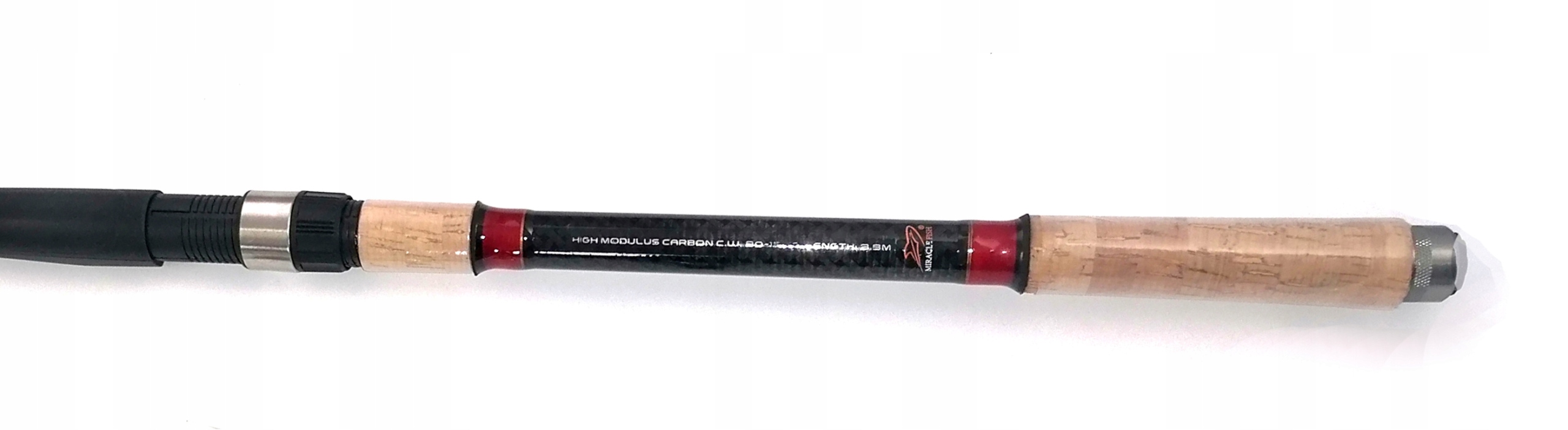 WĘDKA KARPIOWA WĘGLOWA 390 TELESKOPOWA cw 80-150g Model MIRACLE KARP