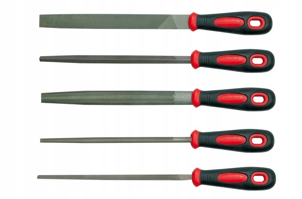 

Pilniki do metalu 200mm zestaw komplet 5szt 25166