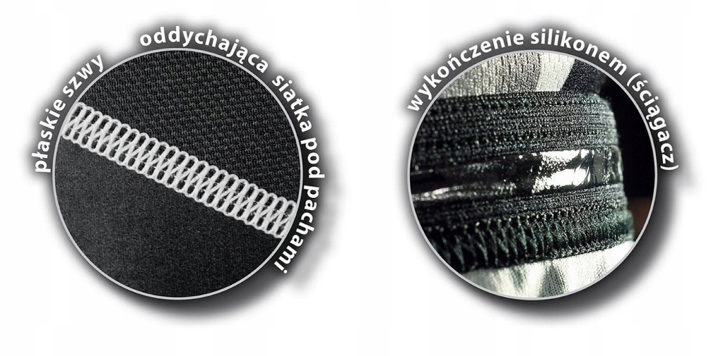 Męski komplet rowerowy Vezuvio Lava Red rozmiar XXXL Materiał dominujący poliester