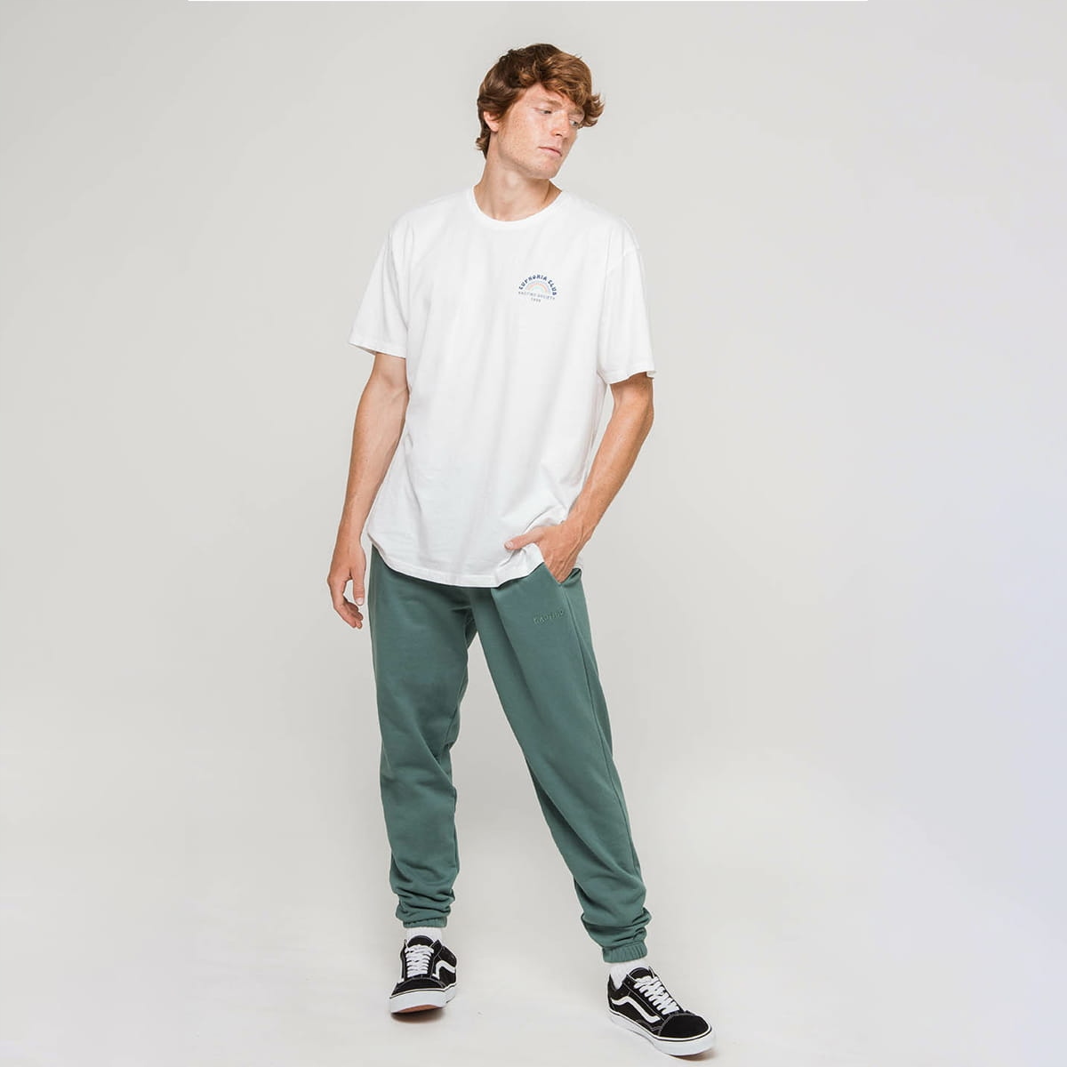Teplákové kalhoty Kaotiko Pantalon Chandal Xs, zelená, Městské