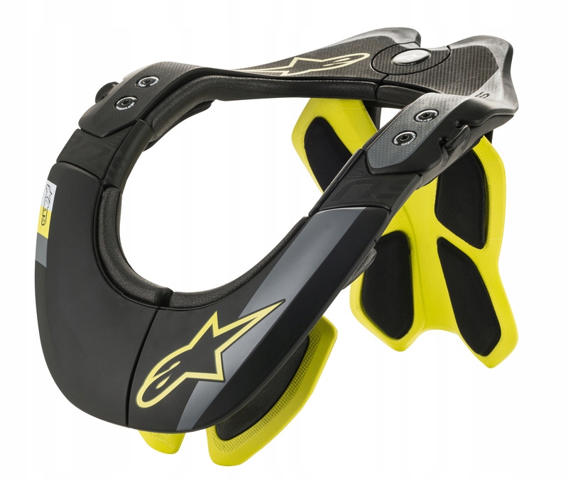 Chránič Krku Stabilizátor Krku Alpinestars Tech 2 Black/yellow L/XL
