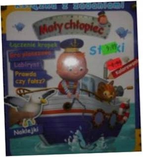 Statki. Książka z zadaniami. Mały chłopiec - Clair