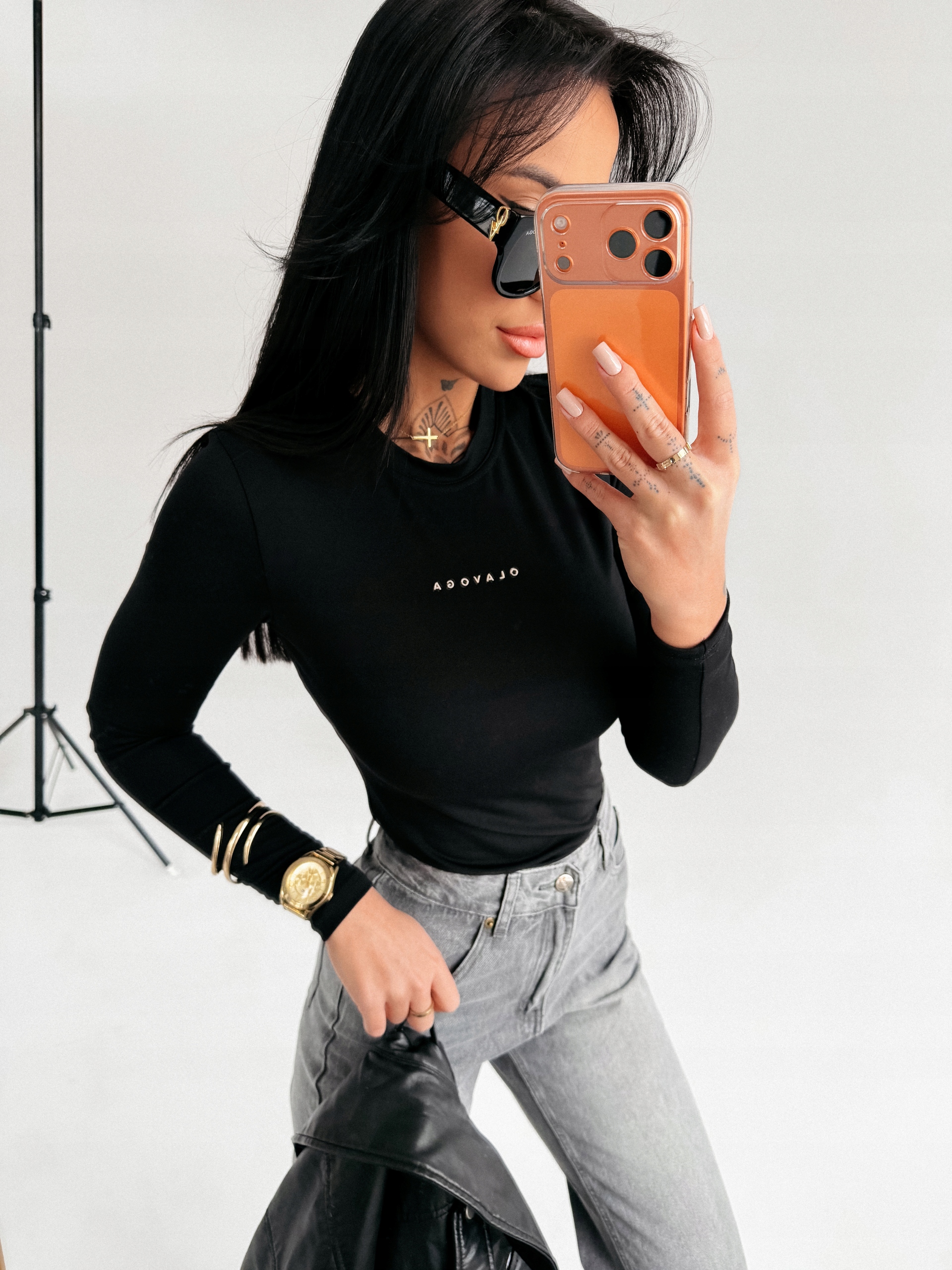 Bluzka Damska Feron Olavoga Czarny L