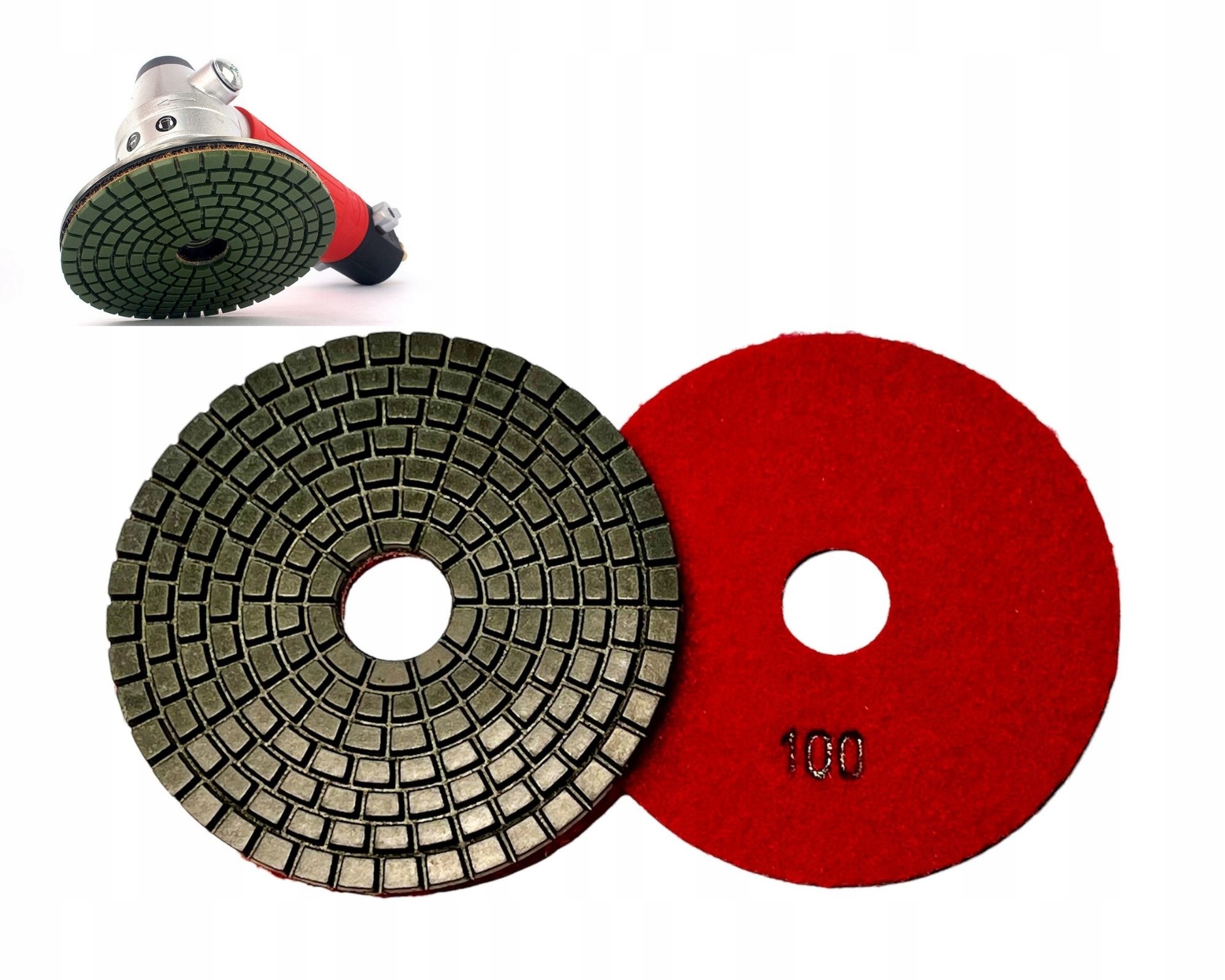 

Dysk Diamentowy polerski do szlifowania #100 Mokro