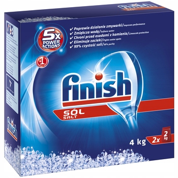 

Sól ochronna do Zmywarki Finish 4kg