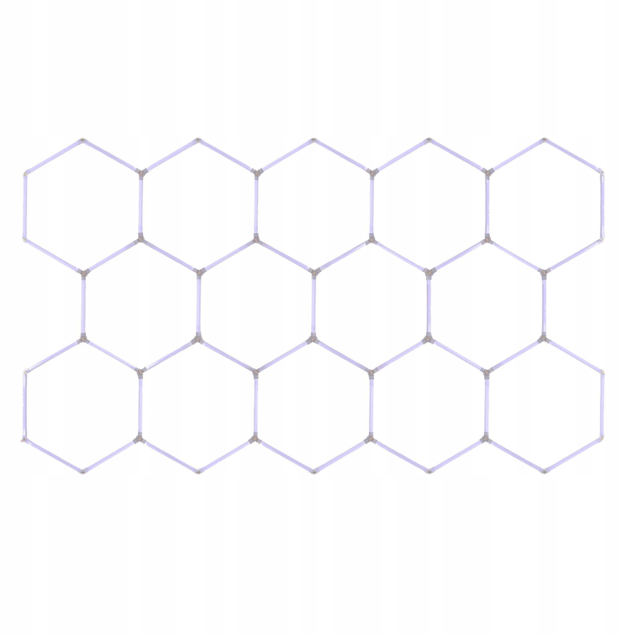 Led lampa Hexagon EPHCL13 14x456W 6500K 239x407 cm