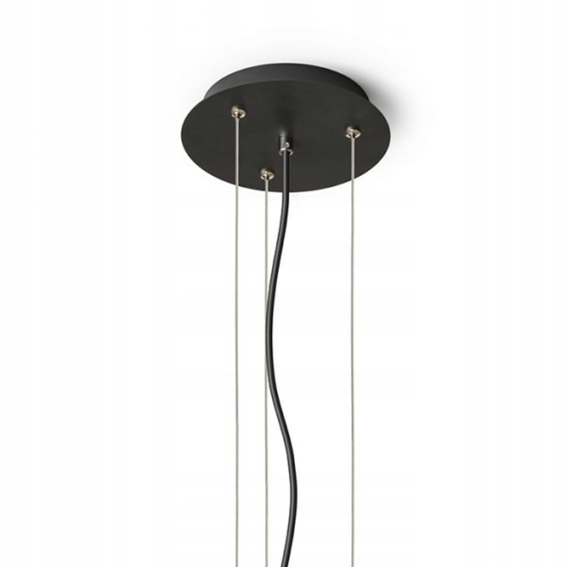 Rendl Mezzo 40/60 závesná sada čierna, dĺžka kábla 1200 mm, 230V