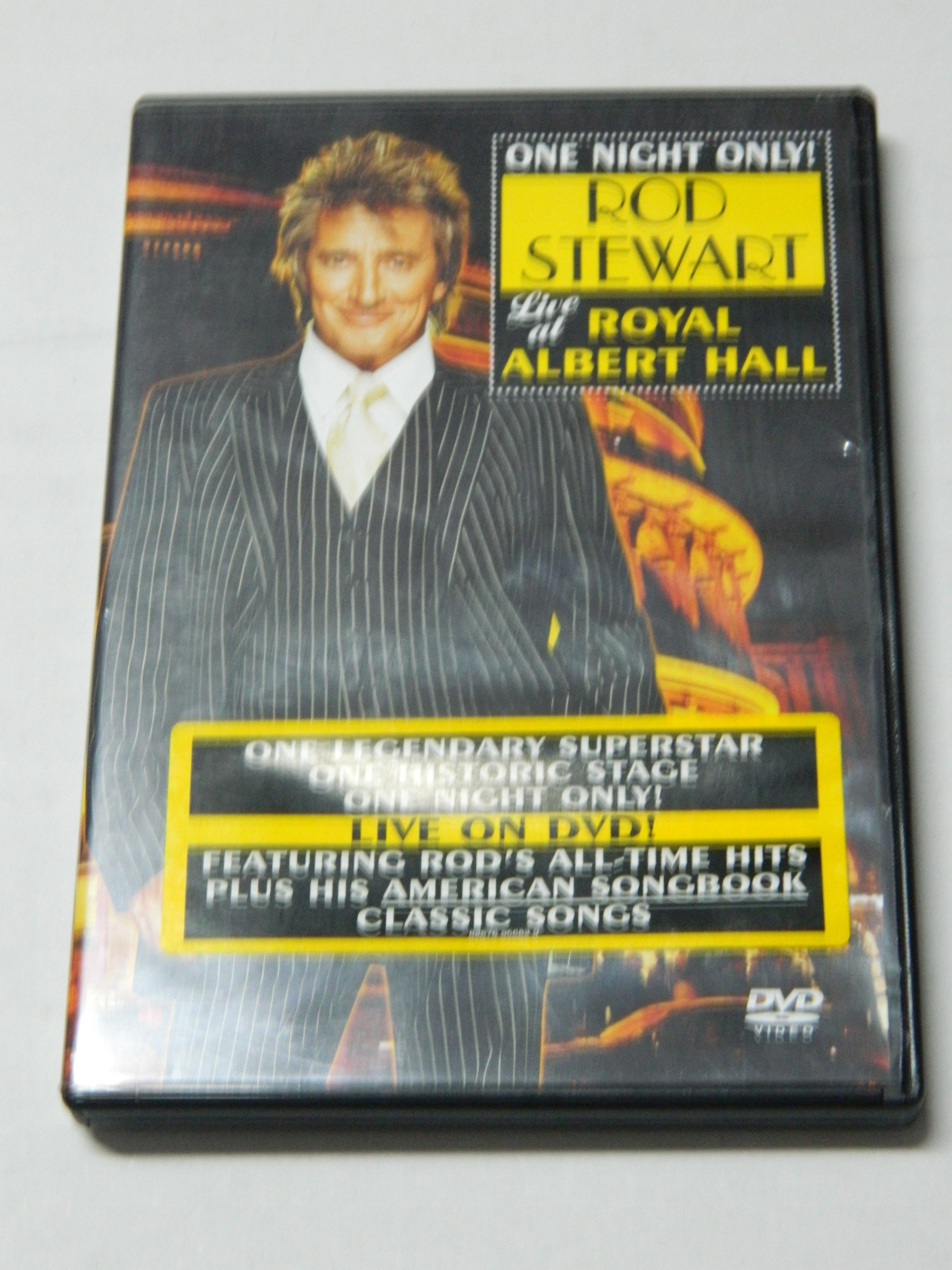 Rod Stewart One Night Only! Live At Royal Albert Hall DVD 14370838547