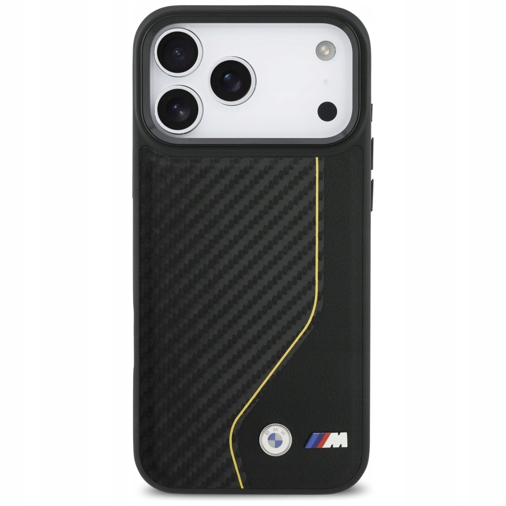 Pouzdro Bmw pro iPhone 17 Pro Max, obal MagSafe na zadní straně zadní kryt