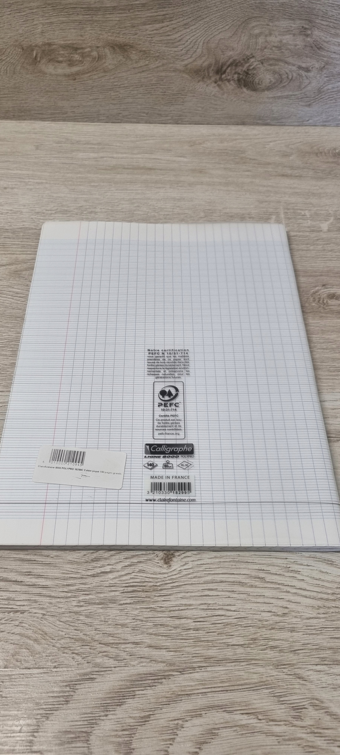 ST39 Zeszyt do kaligrafii Clairefontaine A4 140str. Kod producenta 18299C