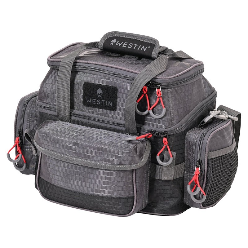 Spinningowa Torba Wędkarska Westin W4 Lure Bag Plus 4 Pudełka S Titan Black