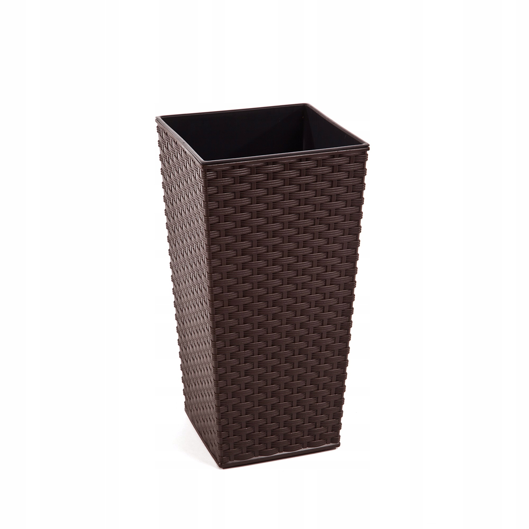 Vysoký kvetináč s vložkou ratan Mokka H 753 mm