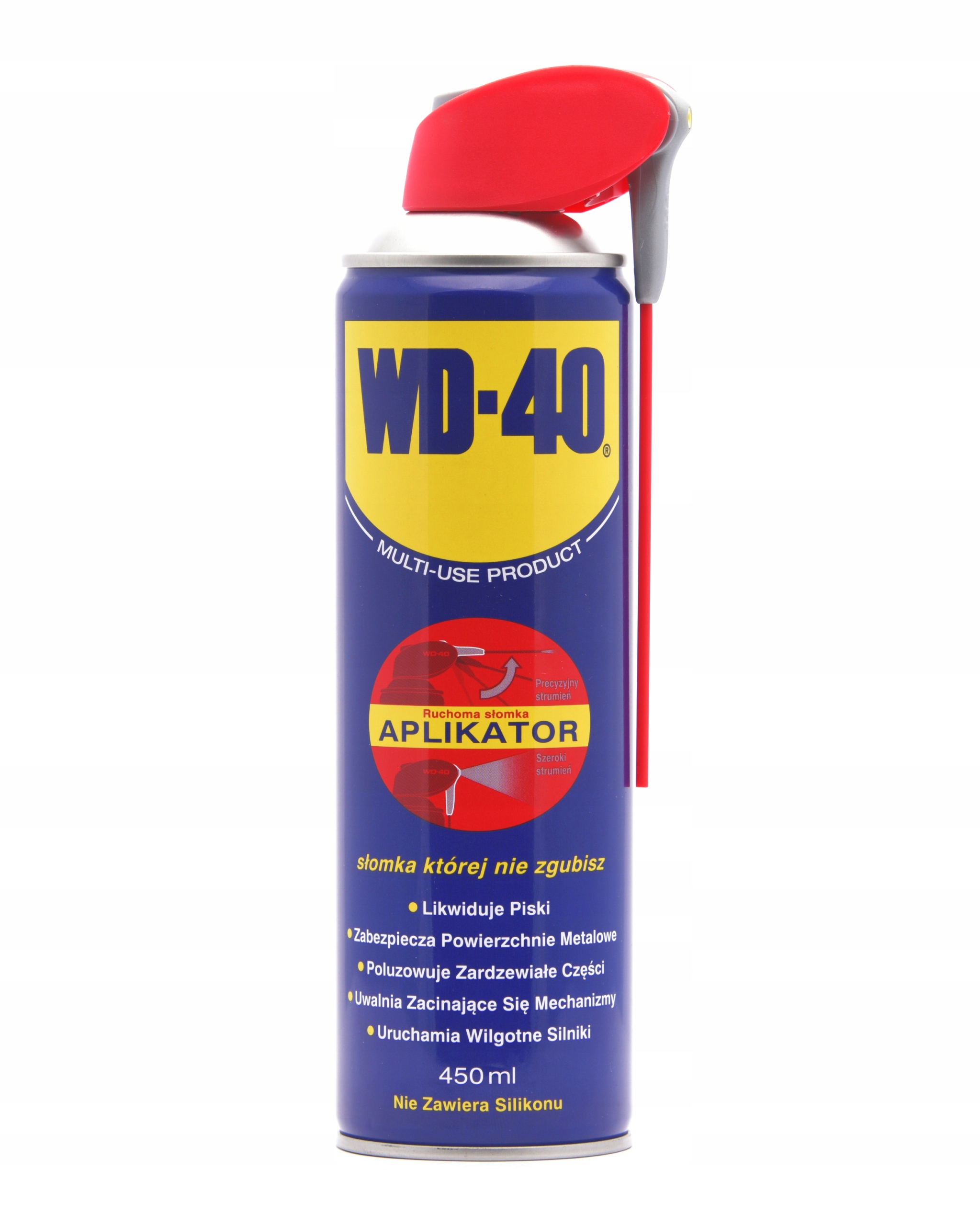 WD-40 Preparat Wielofunkcyjny Odrdzewiacz Z Aplikatorem 450ML