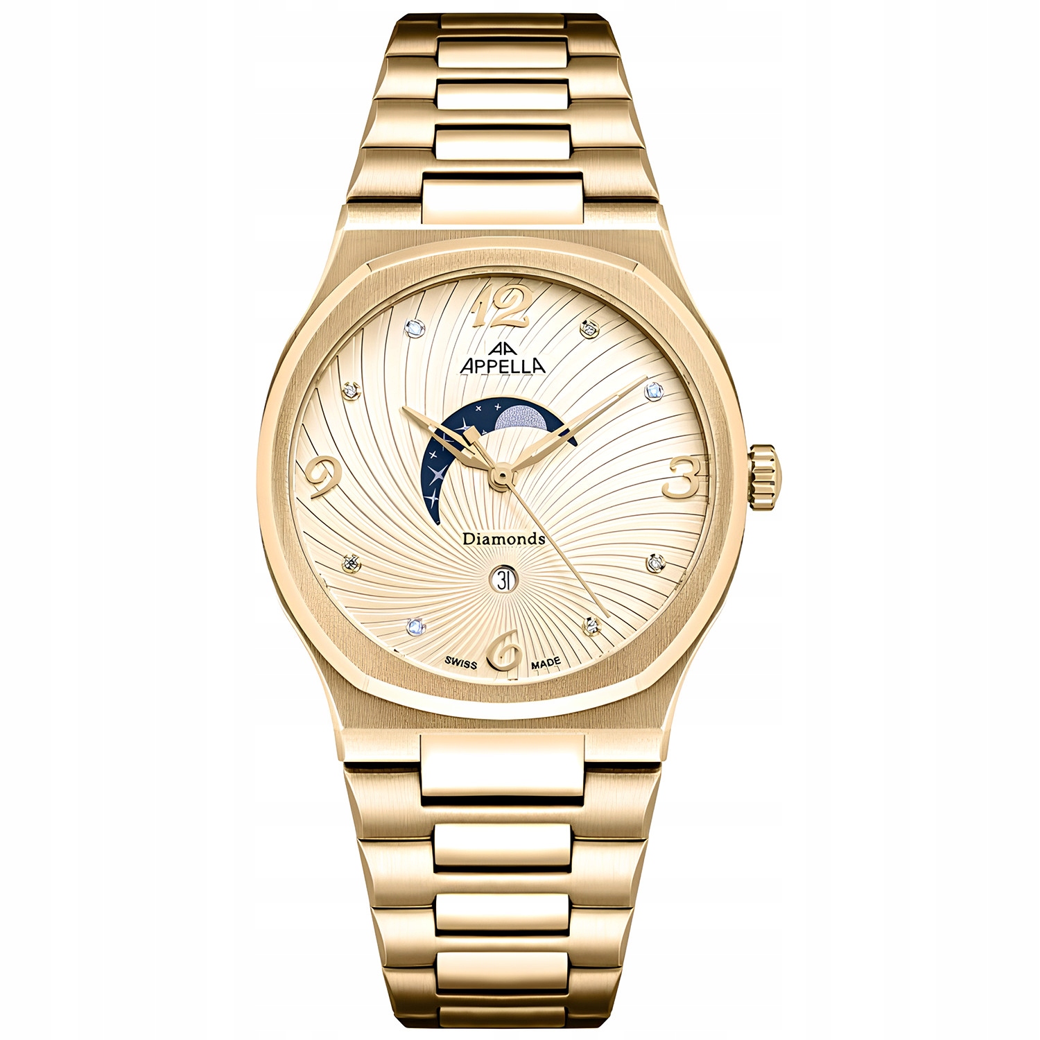 Dámské hodinky Appella L32006.1171QD zlaté