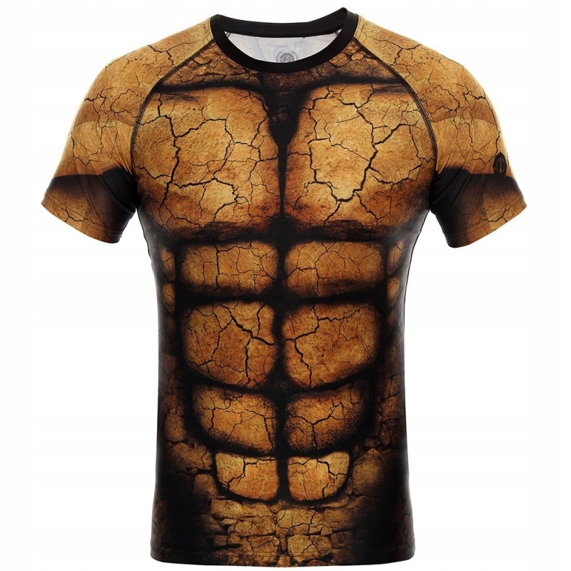 Rashguard Poundout Stone Short Sleeve S