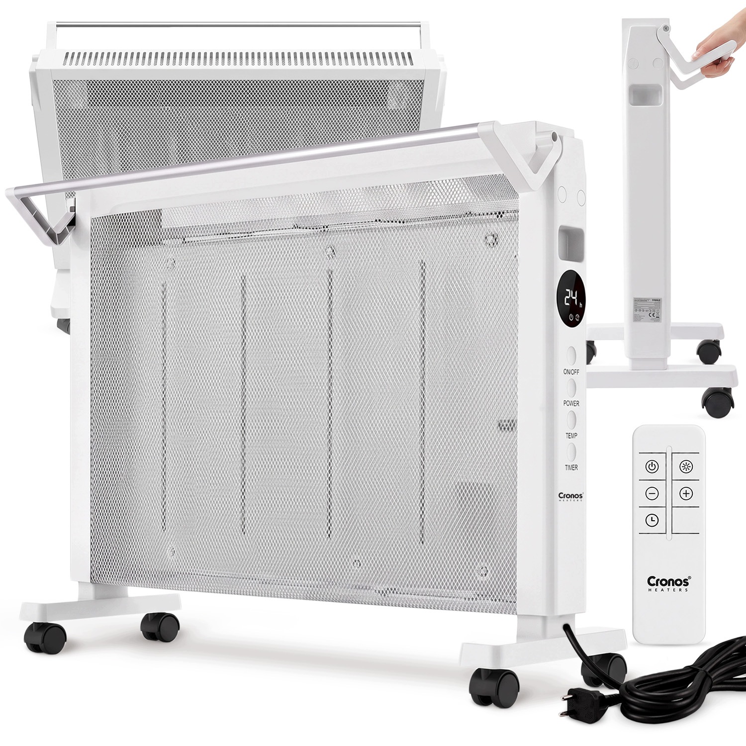 Elektrický Zářič A Konvektorový Infračervený Panel 1800 W
