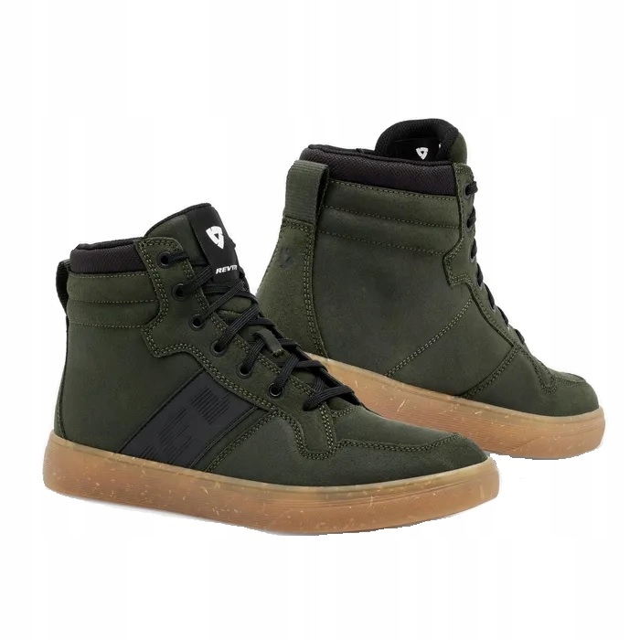 Motocyklové topánky Rev'it Kick Green/Brown veľ. 47 Na Darček