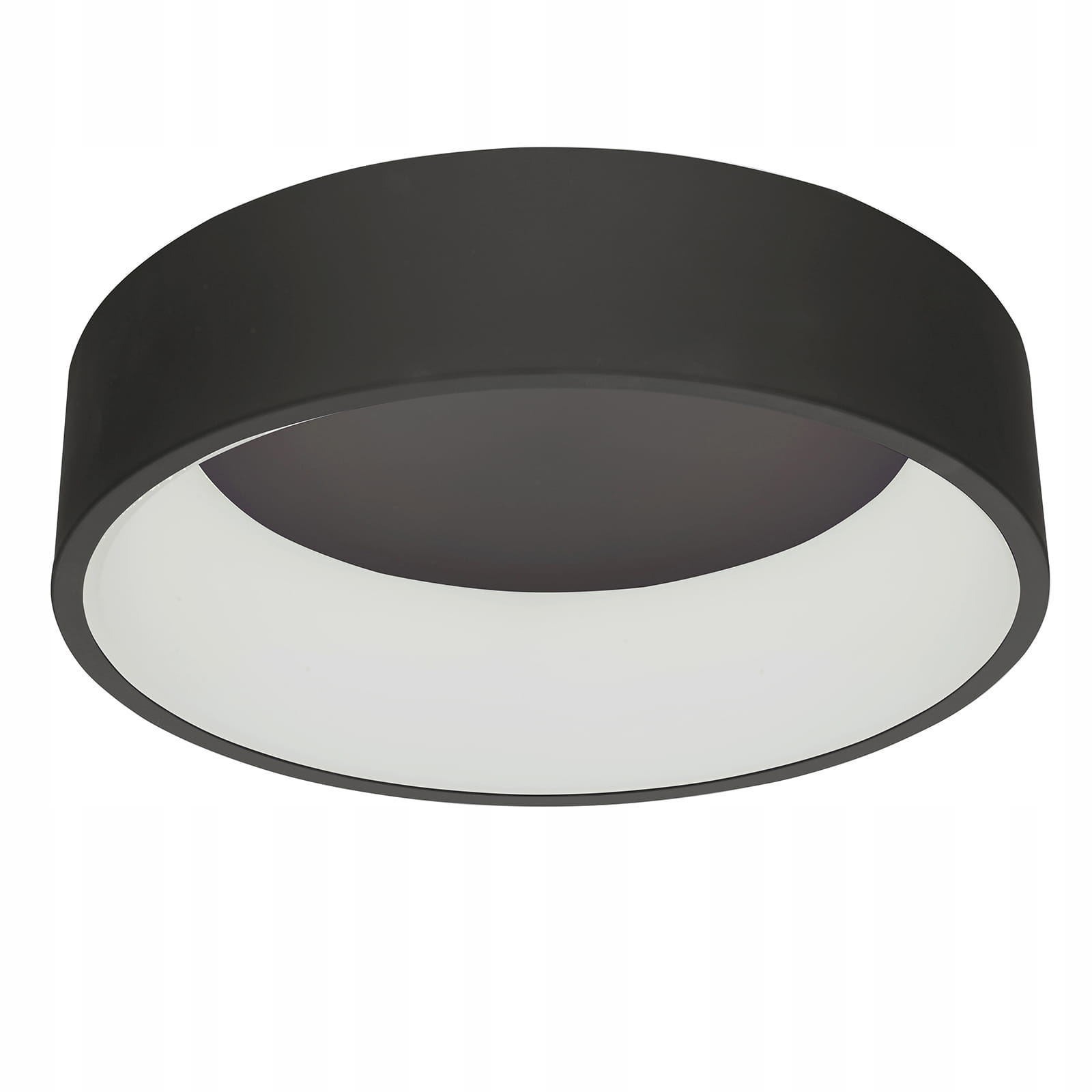 Stropná lampa stropné svietidlo čierna biela okrúhla 45 cm teplé svetlo Italux