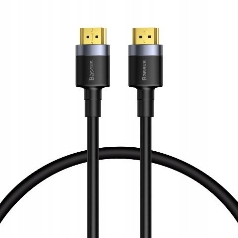 Kabel Baseus Cafule Hdmi Hdmi 2.0 4K 60 Hz 3D 18 Gbps 2 m czarny