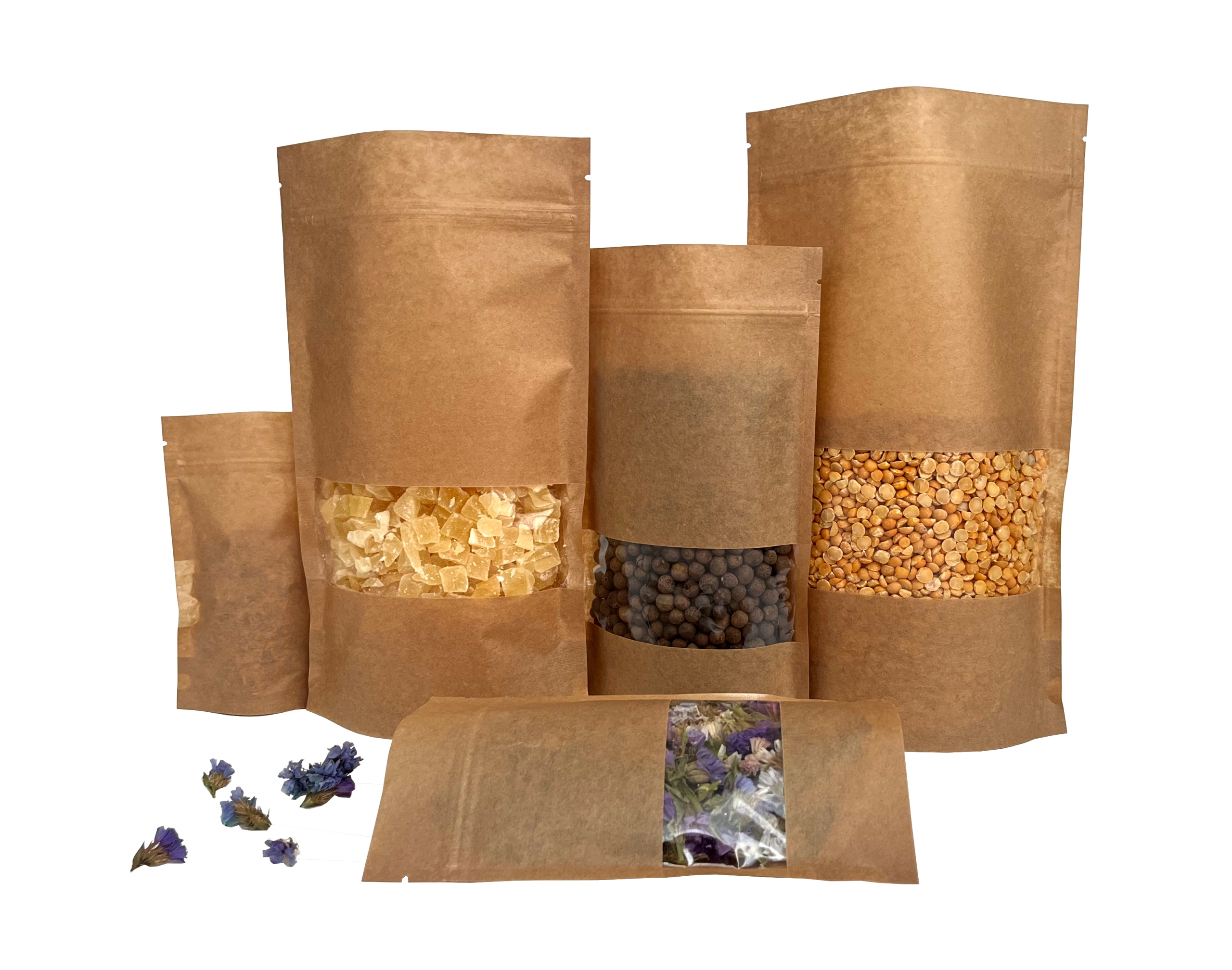 TOREBKI WORECZKI PAPIEROWE BRĄZOWE 27x16x8cm20szt