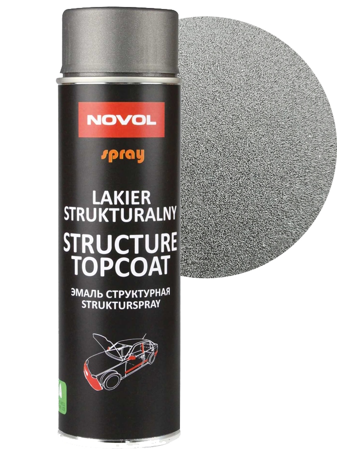 Novol Structure lakier strukturalny spray Antracyt