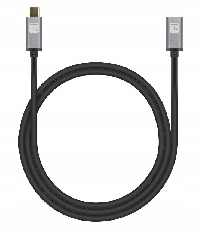 Techly Kabel Przedłużacz USB-C 3.2 Gen2 M/F 100W 5A 1m EAN (GTIN) 8059018364361