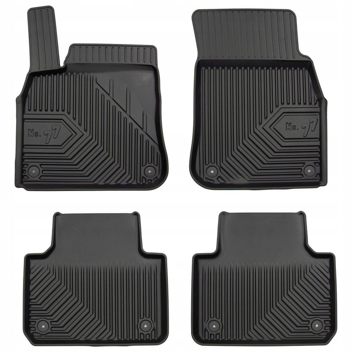 Gumové Koberce Volkswagen Touareg 3 od roku 2018 Korytka 77