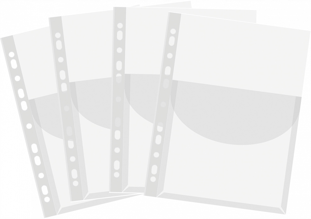 

Koszulki na katalogi A4 170µm Donau z klapką 4szt