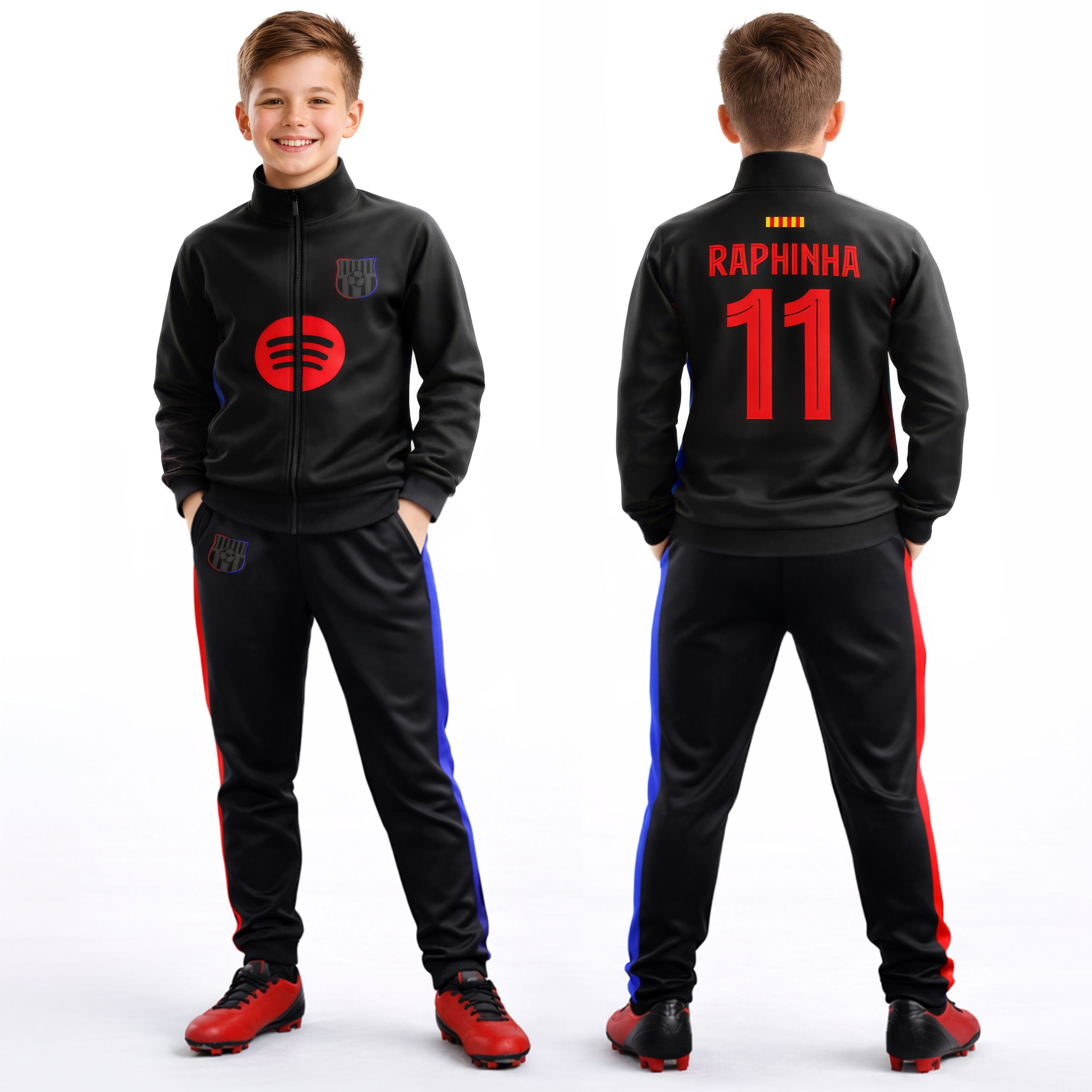 Dres Piłkarski Raphinha Barca Wyjazdowy 140 cm