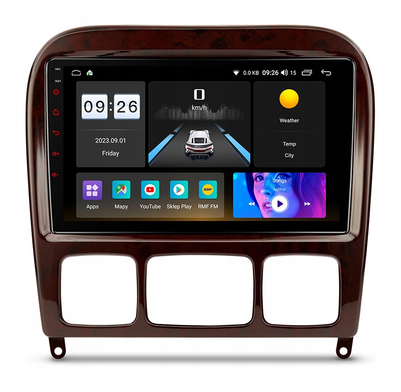 MERCEDES W220 KLASA S RADIO NAWIGACJA ANDROID CARPLAY