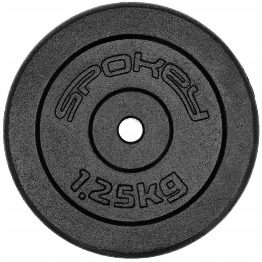 Spokey Talerz Obciążenie Żeliwne Na Gryf Sztangę Do Ćwiczeń Siłowych 1.25kg