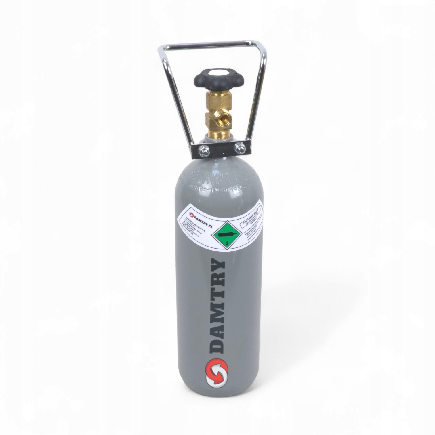 Fľaša plná CO2 2,7 l 2 kg Oxid uhličitý Potravinársky pre saturátor vody a piva